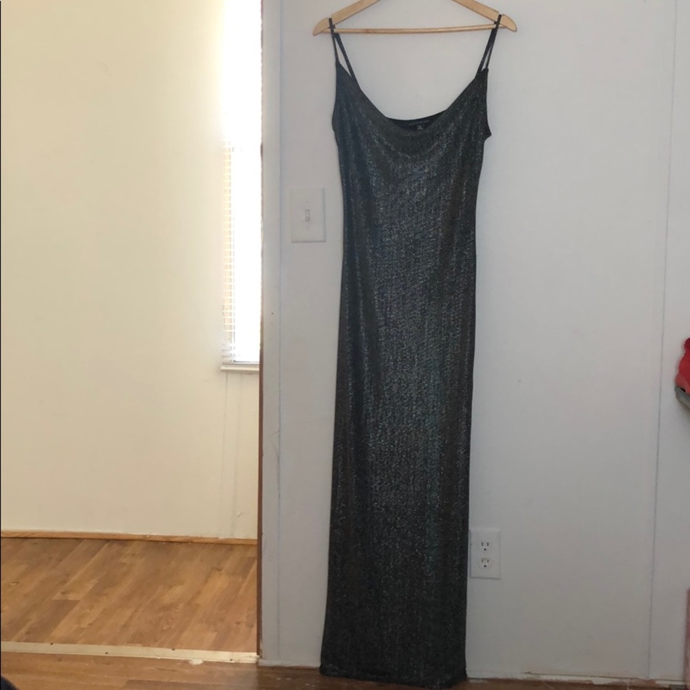 Long Silver dress